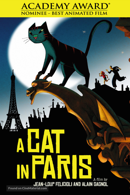 Une vie de chat - DVD movie cover