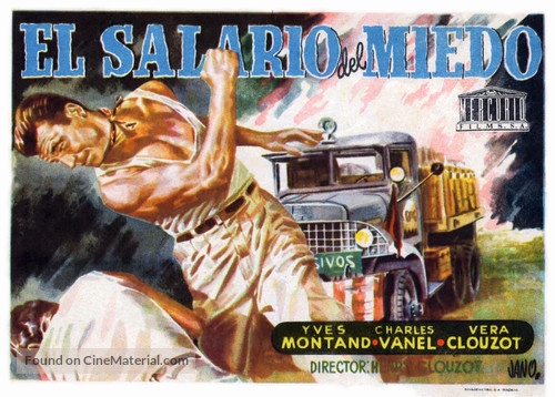 Le salaire de la peur - Spanish Movie Poster