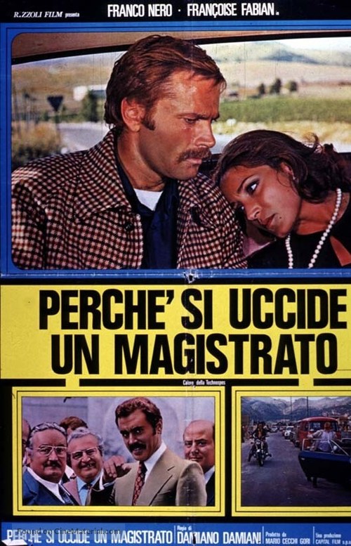 Perch&eacute; si uccide un magistrato? - Italian Movie Poster