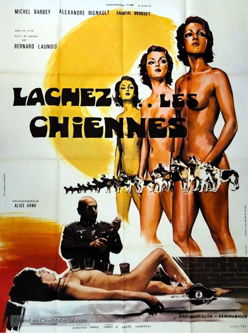 L&acirc;chez les chiennes - French Movie Poster