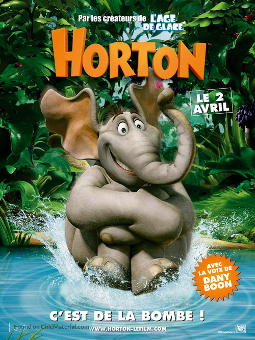 Horton Hears a Who! - French Movie Poster