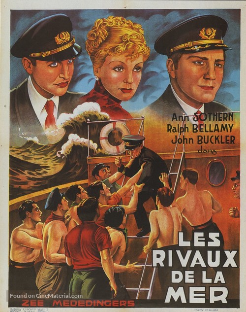 Eight Bells - Belgian Movie Poster