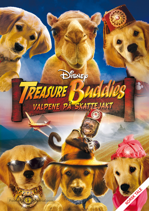 Treasure Buddies - Norwegian DVD movie cover