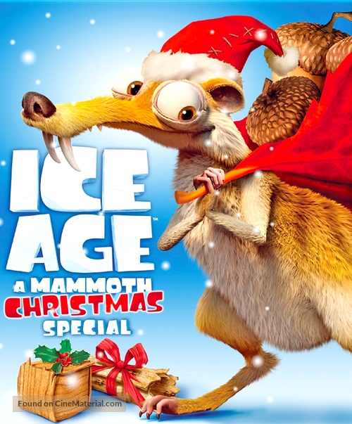 Ice Age: A Mammoth Christmas - Blu-Ray movie cover