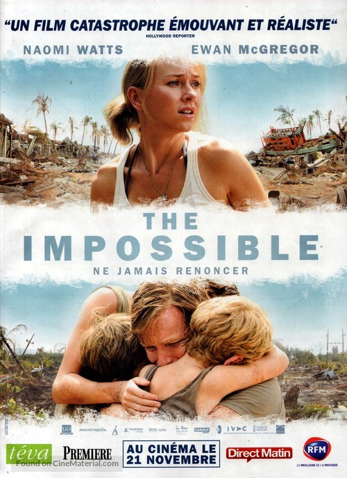 Lo imposible - French Movie Poster