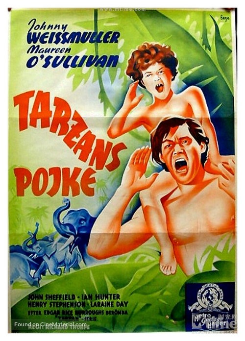 Tarzan Finds a Son! - Swedish Movie Poster