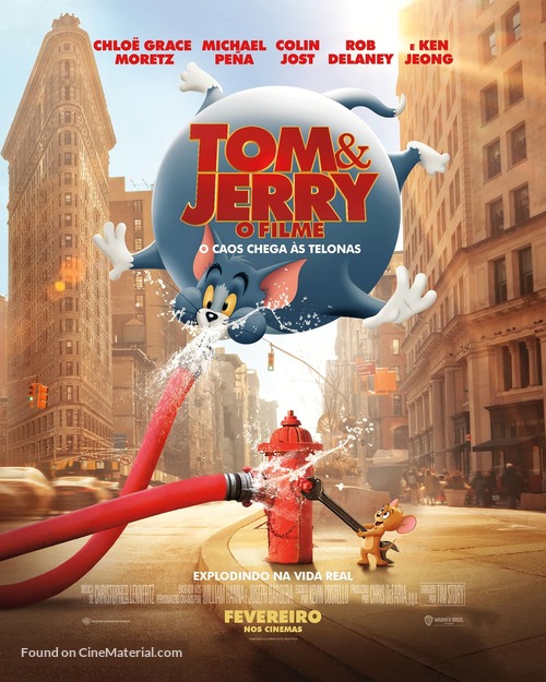 Tom and Jerry - Brazilian Movie Poster