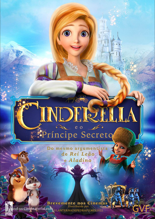 Cinderella and the Secret Prince - Portuguese Movie Poster