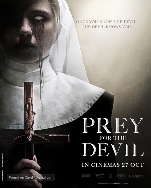 Prey for the Devil - Malaysian Movie Poster