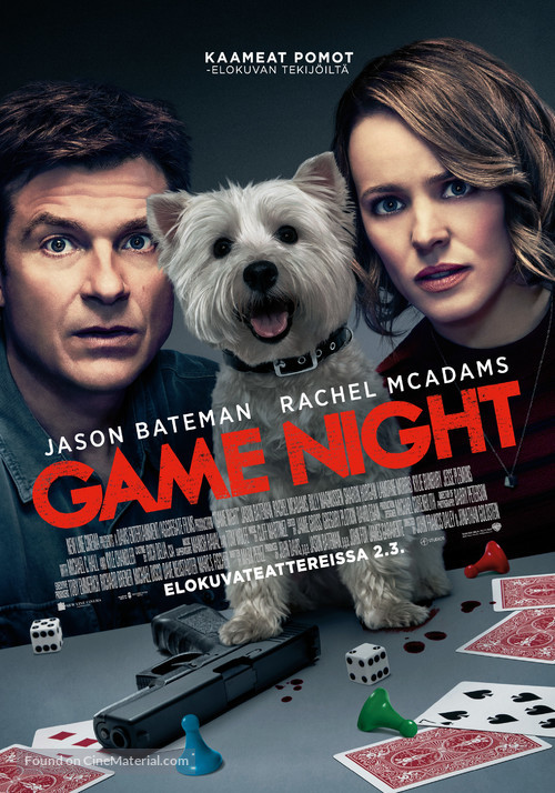 Game Night - Finnish Movie Poster