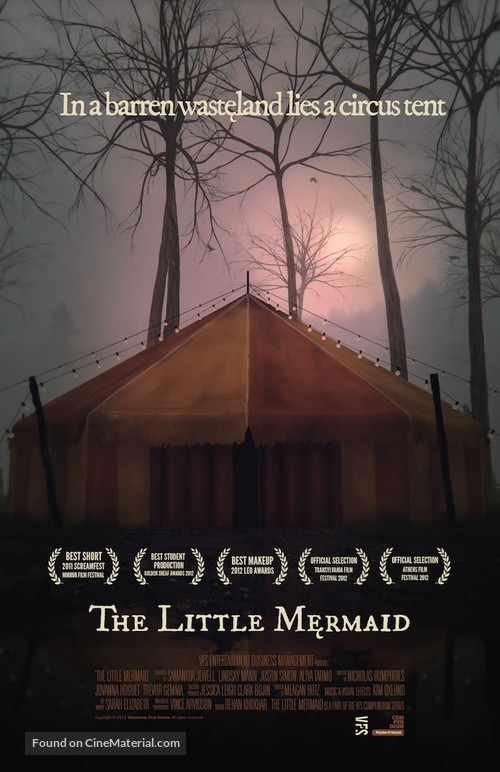 The Little Mermaid - Canadian Movie Poster