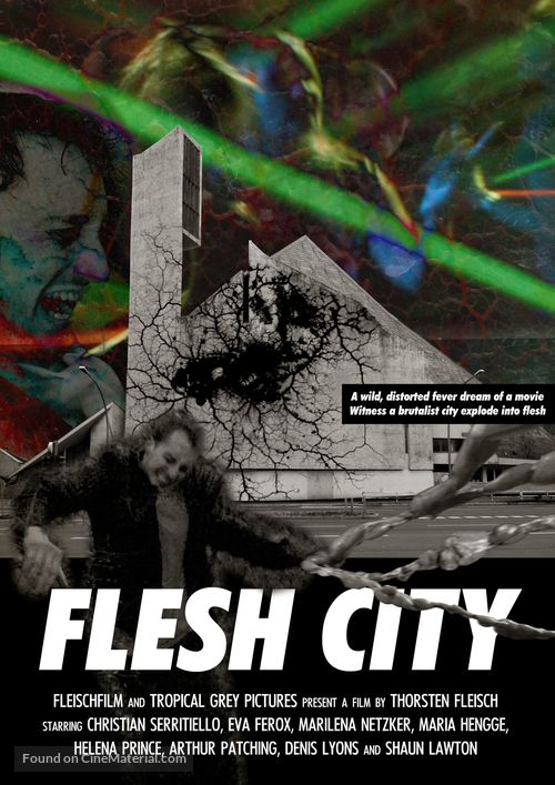 Flesh City - German Movie Poster