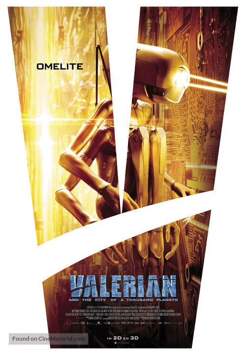 Valerian and the City of a Thousand Planets - Dutch Movie Poster