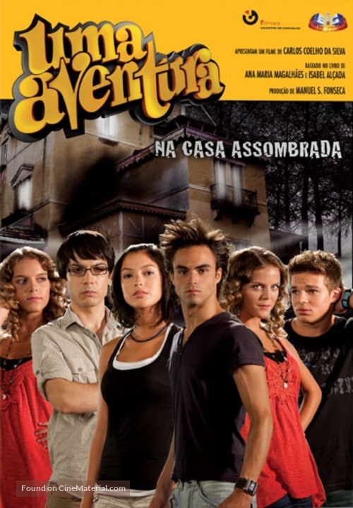 Uma Aventura na Casa Assombrada - Portuguese Movie Cover