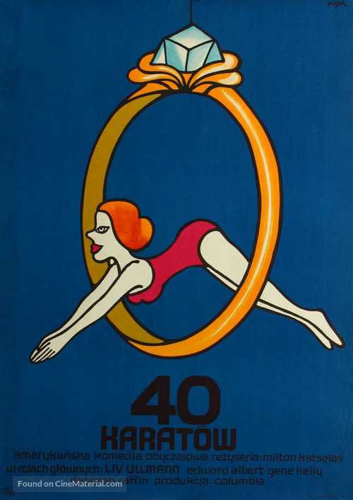 40 Carats - Polish Theatrical movie poster