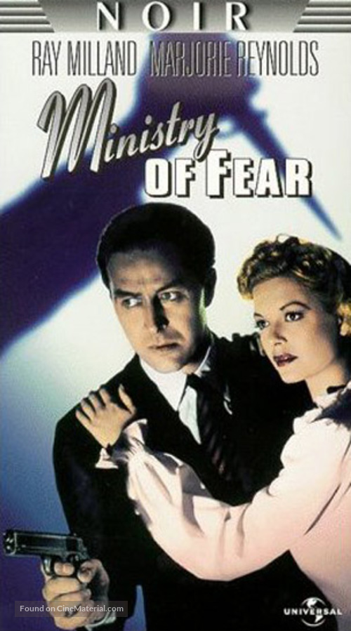 Ministry of Fear - VHS movie cover