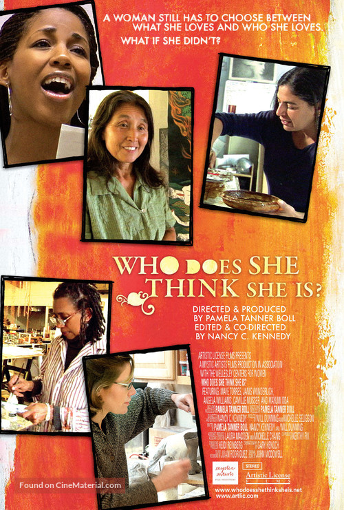 Who Does She Think She Is? - Movie Poster