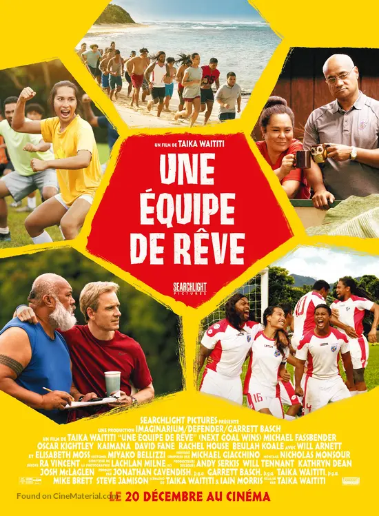 Next Goal Wins - French Movie Poster