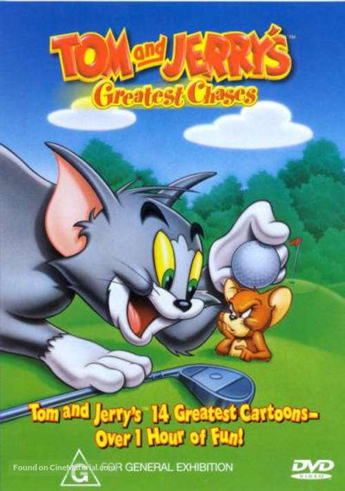 &quot;Tom and Jerry&quot; - Australian DVD movie cover
