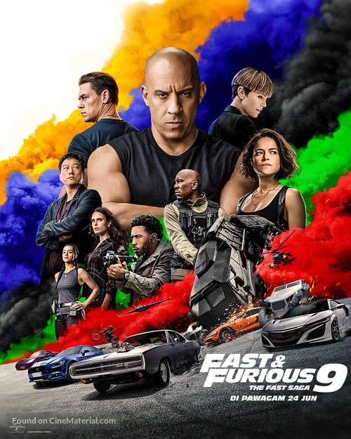 F9 - Malaysian Movie Poster