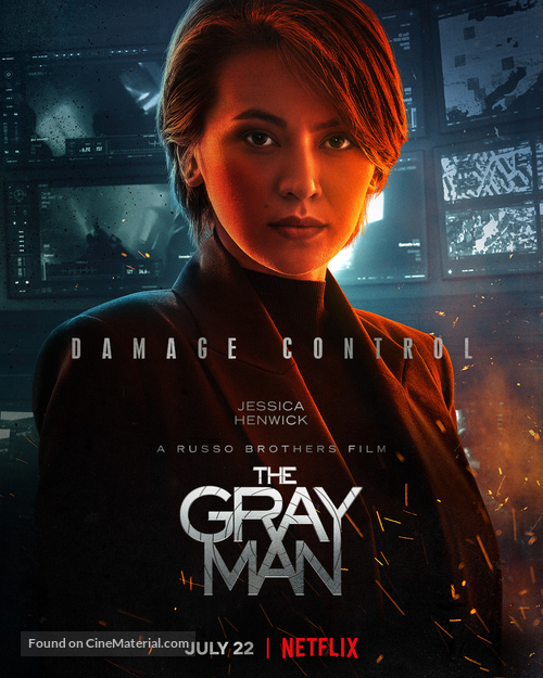 The Gray Man - British Movie Poster