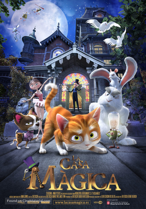 Thunder and The House of Magic - Andorran Movie Poster