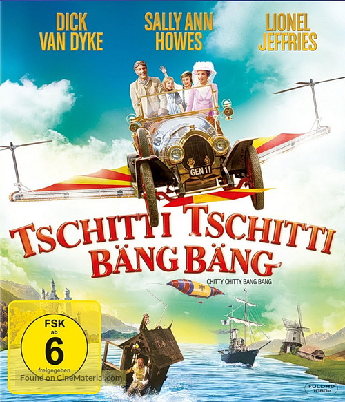 Chitty Chitty Bang Bang - German Movie Cover