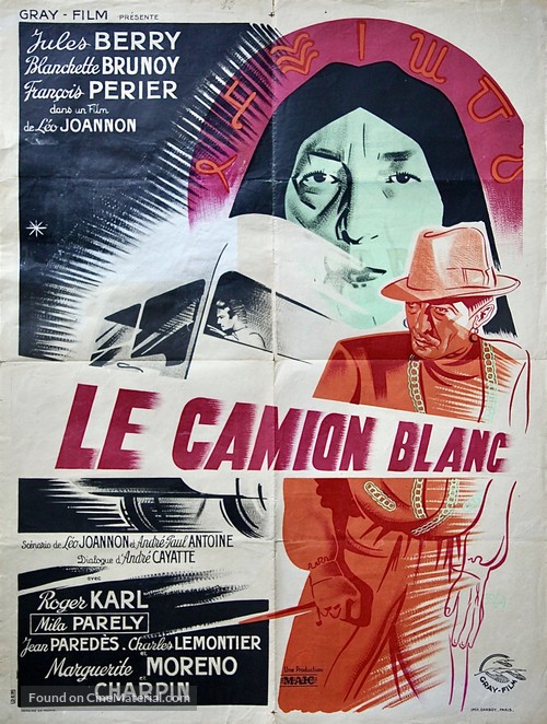 Le camion blanc - French Movie Poster