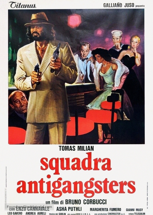 Squadra antigangsters - Italian Movie Poster