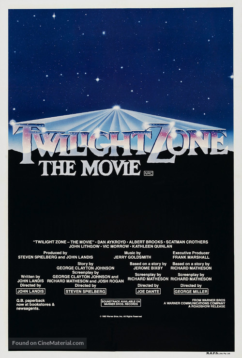 Twilight Zone: The Movie - Australian Movie Poster