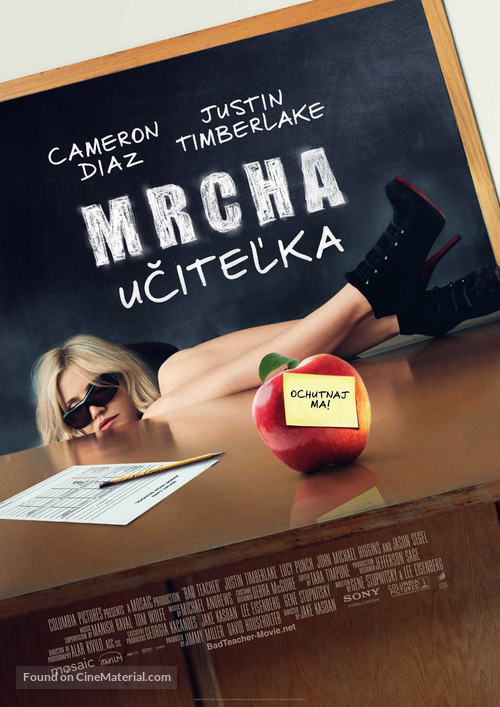Bad Teacher - Slovak Movie Poster