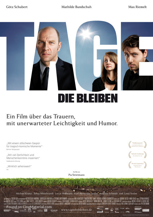 Tage die bleiben - German Movie Poster