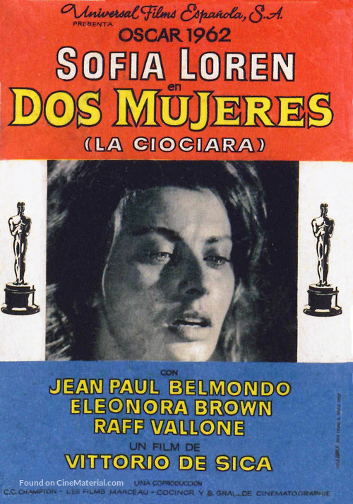 La ciociara - Spanish Movie Poster