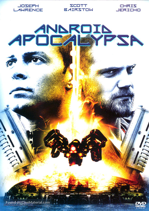 Android Apocalypse - Czech DVD movie cover
