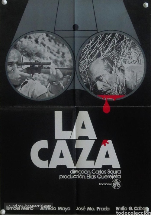 La caza - Spanish Movie Poster