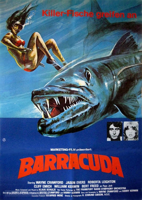 Barracuda - German Movie Poster