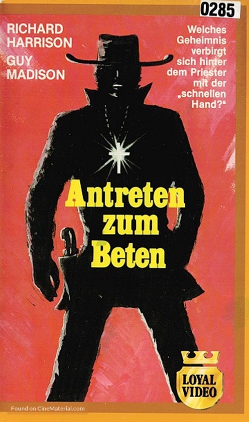Reverendo Colt - German VHS movie cover