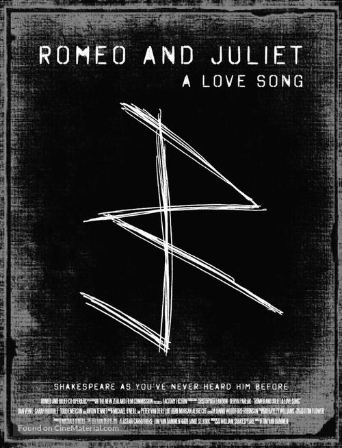 Romeo and Juliet: A Love Song - New Zealand Movie Poster