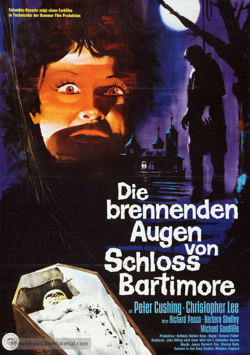 The Gorgon - German Movie Poster
