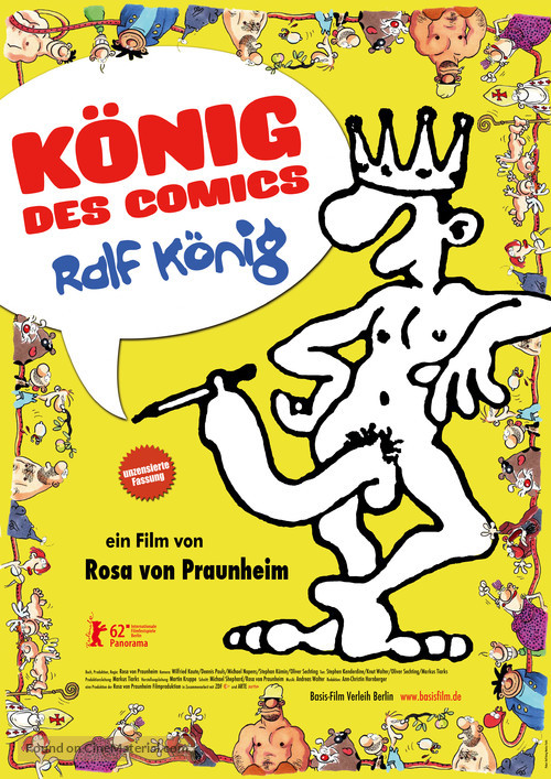 K&ouml;nig des Comics - German Movie Poster