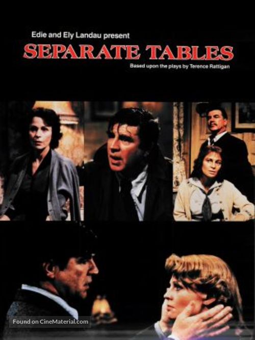 Separate Tables - Movie Poster