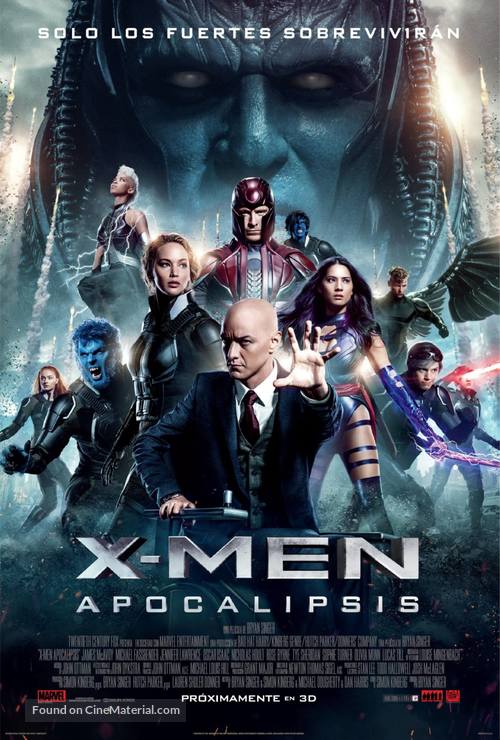 X-Men: Apocalypse - Mexican Movie Poster