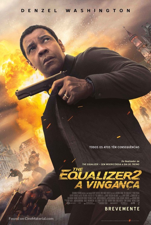The Equalizer 2 - Portuguese Movie Poster