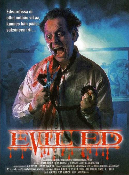 Evil Ed - Finnish Movie Poster