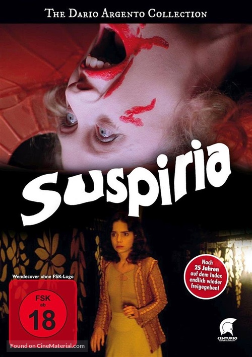 Suspiria - German DVD movie cover