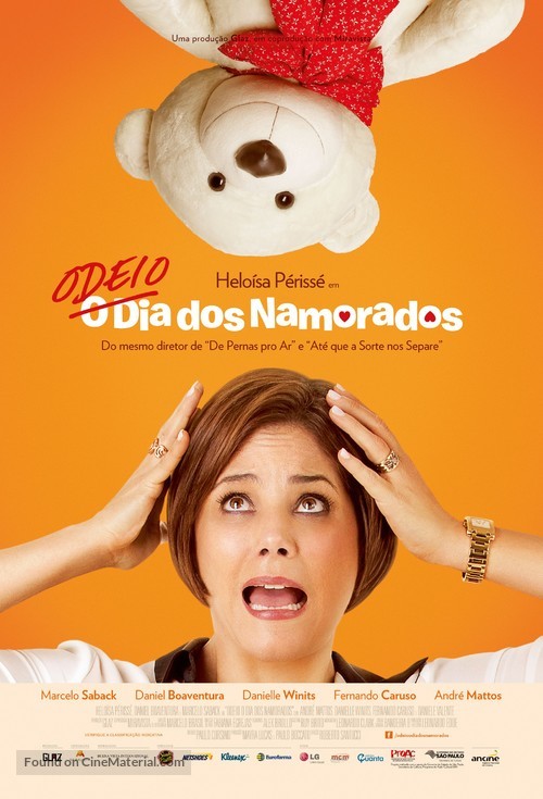 Odeio o Dia dos Namorados - Brazilian Movie Poster