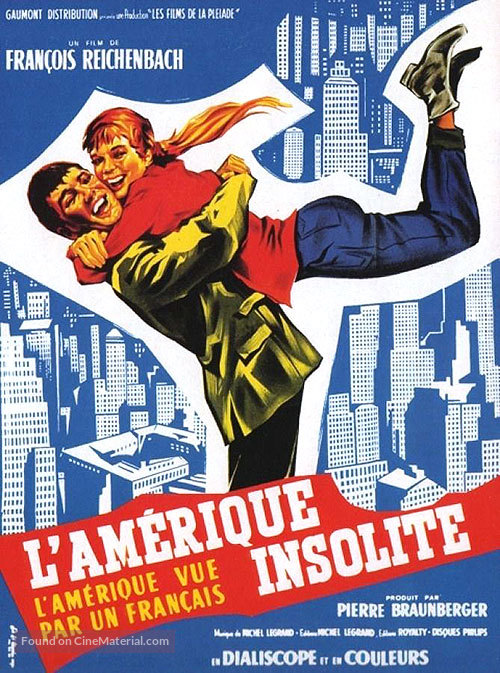 L&#039;Am&eacute;rique insolite - French Movie Poster