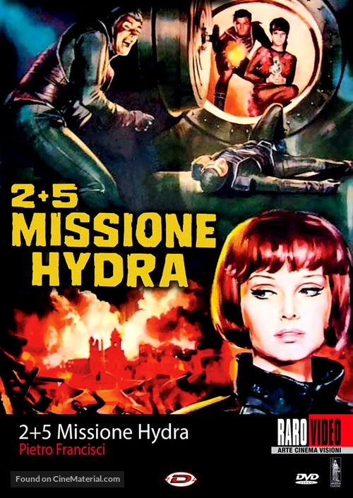 2+5: Missione Hydra - Italian DVD movie cover