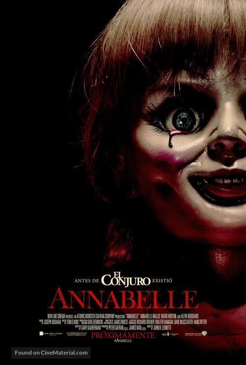 Annabelle - Argentinian Movie Poster