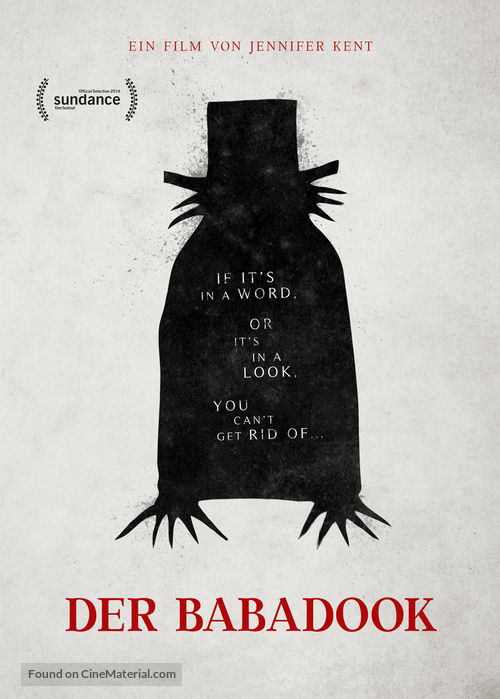 The Babadook - German Movie Cover